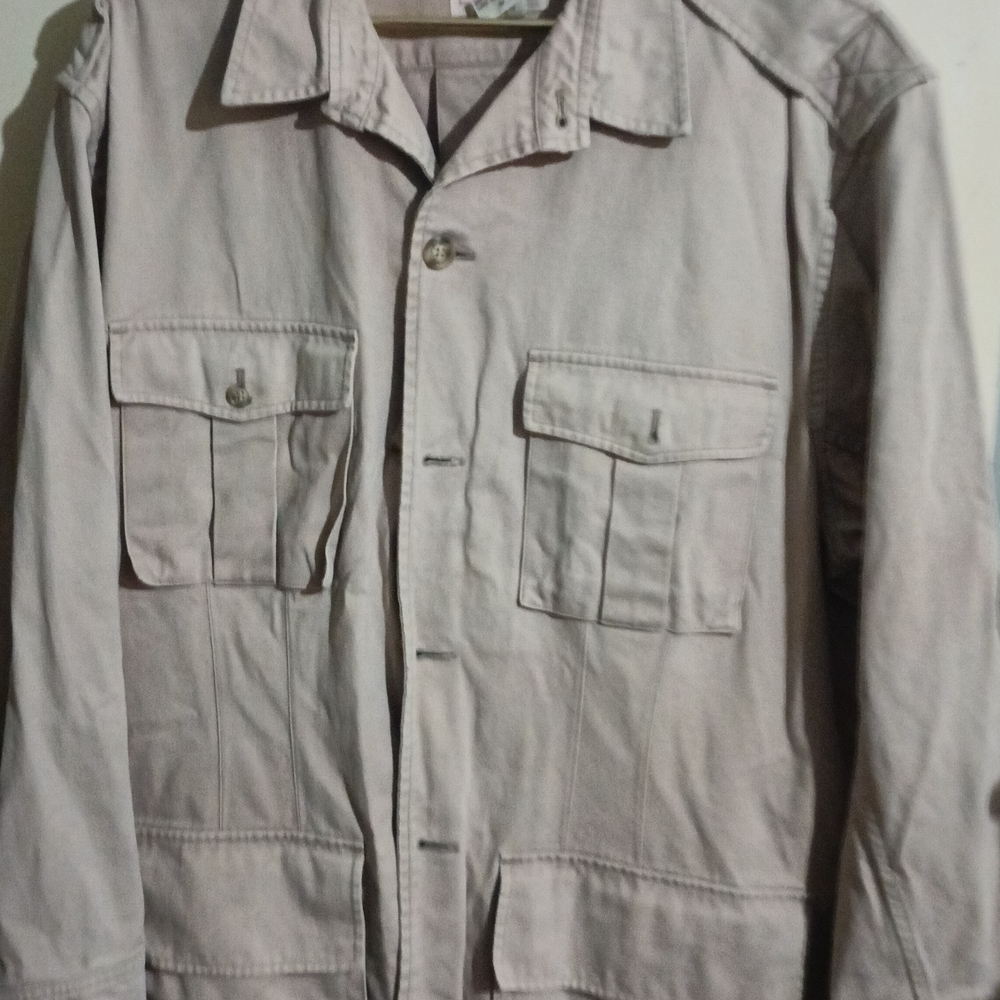 Banana Republic Men's Field Jacket in Light Beige